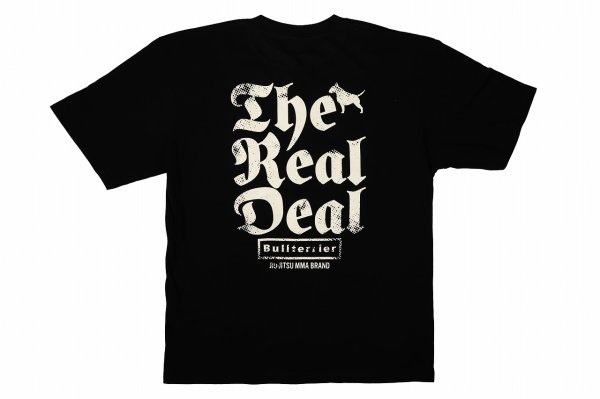 Photo2: BULL TERRIER Big Silhouette T-shirt TRD Black (2)