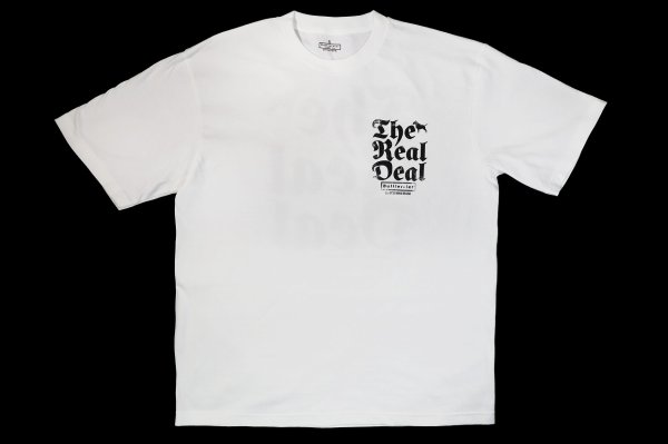 Photo1: BULL TERRIER Big Silhouette T-shirt TRD White (1)