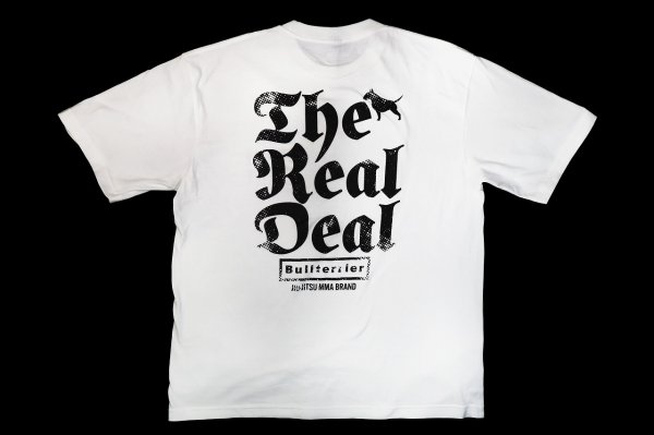 Photo2: BULL TERRIER Big Silhouette T-shirt TRD White (2)