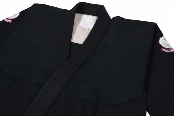 Photo5: BULLTERRIER Ladies Jiu-Jitsu Gi COOL Black (5)