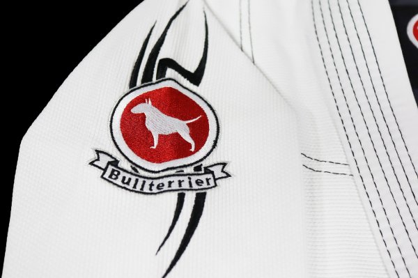 Photo6: BULLTERRIER Kids Jiu-Jitsu Gi TRIBAL White  (6)