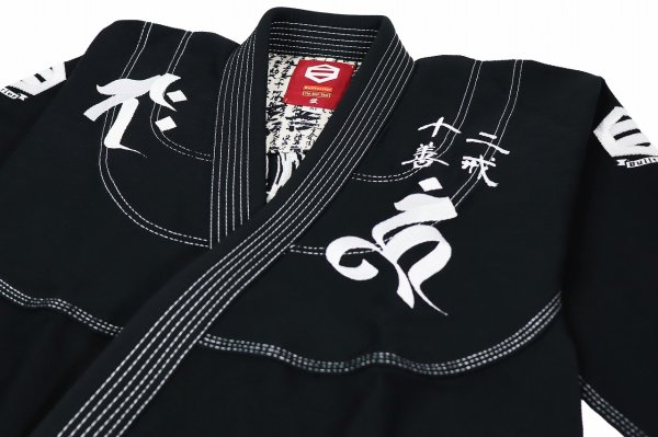Photo5: BULLTERRIER Jiu-Jitsu Gi SAZEN RPC Black (5)