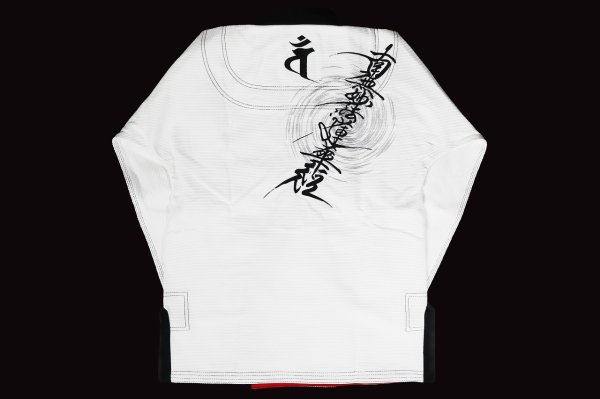 Photo3: BULLTERRIER Jiu-Jitsu Gi SAZEN RPC White/Black (3)