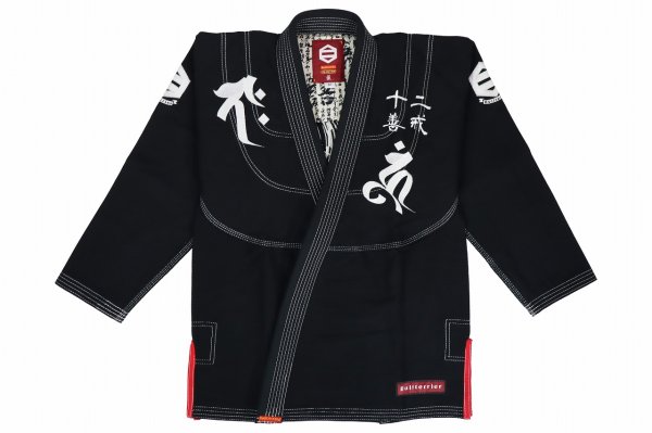 Photo1: BULLTERRIER Jiu-Jitsu Gi SAZEN RPC Black (1)