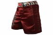 Photo2: BULL TERRIER Fight Shorts TORAH Bordeaux (2)