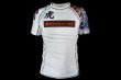 Photo1: BULL TERRIER Rash Guard TORAH Short Sleeve White (1)