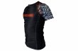 Photo2: BULL TERRIER Rash Guard TORAH Short Sleeve Black (2)