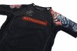Photo6: BULL TERRIER Rash Guard TORAH Short Sleeve Black (6)