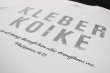 Photo3: BULL TERRIER x KLEBER KOIKE Live to Fight T-Shirt White (3)