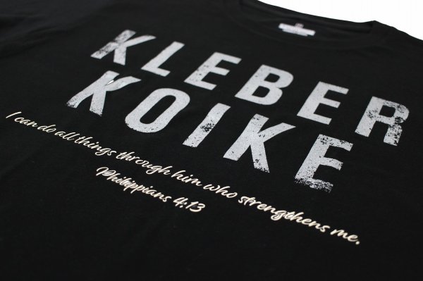 Photo3: BULL TERRIER x KLEBER KOIKE Live to Fight T-Shirt Black (3)