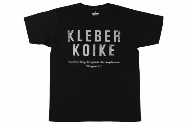 Photo1: BULL TERRIER x KLEBER KOIKE Live to Fight T-Shirt Black (1)