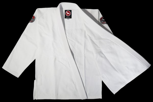 Photo2: BULLTERRIER Jiu-Jitsu Gi Super Light I White (2)