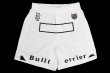 Photo4: BULL TERRIER Fight Shorts FIGHT&SPORTS White (4)