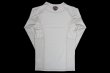 Photo5: BULL TERRIER Rash Guard TRADITIONAL Long Sleeve Off White (5)