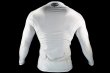 Photo3: BULL TERRIER Rash Guard TRADITIONAL Long Sleeve Off White (3)