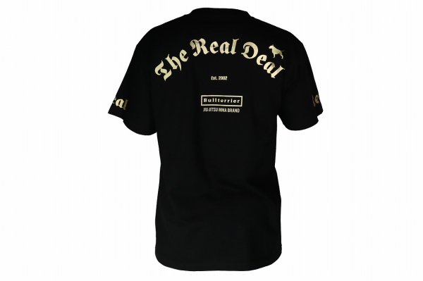 Photo7: BULL TERRIER T-Shirt THE Black/Gold (7)