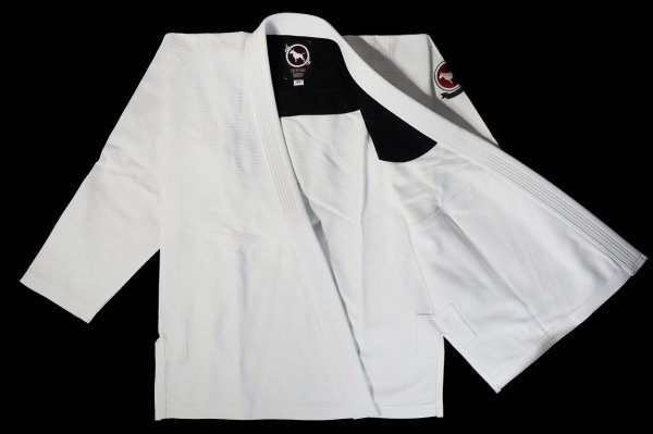 Photo2: BULL TERRIER Jiu-Jitsu Gi Standard RIV White (2)