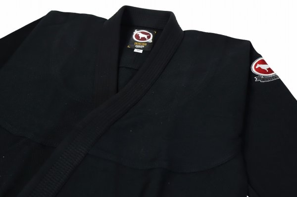 Photo5: BULL TERRIER Jiu-Jitsu Gi Standard RIV Black (5)