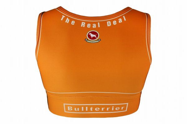 Photo7: BULL TERRIER Ladies Bra Top ATLETA Orange (7)