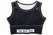 Photo1: BULL TERRIER Ladies Bra Top ATLETA Black (1)