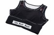Photo3: BULL TERRIER Ladies Bra Top ATLETA Black (3)