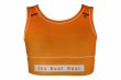 Photo5: BULL TERRIER Ladies Bra Top ATLETA Orange (5)