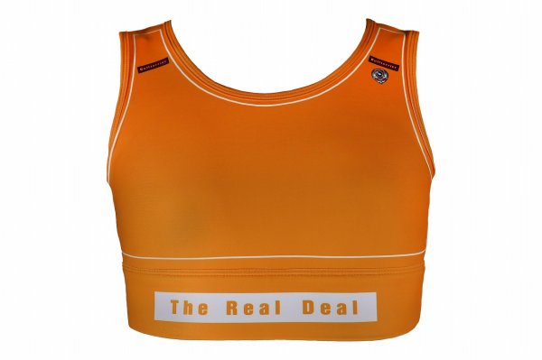Photo5: BULL TERRIER Ladies Bra Top ATLETA Orange (5)
