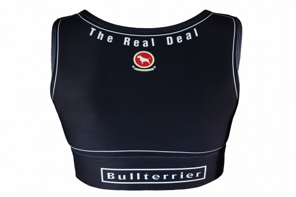 Photo7: BULL TERRIER Ladies Bra Top ATLETA Black (7)