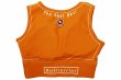 Photo2: BULL TERRIER Ladies Bra Top ATLETA Orange (2)