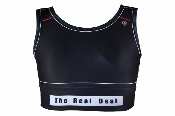 Photo5: BULL TERRIER Ladies Bra Top ATLETA Black (5)
