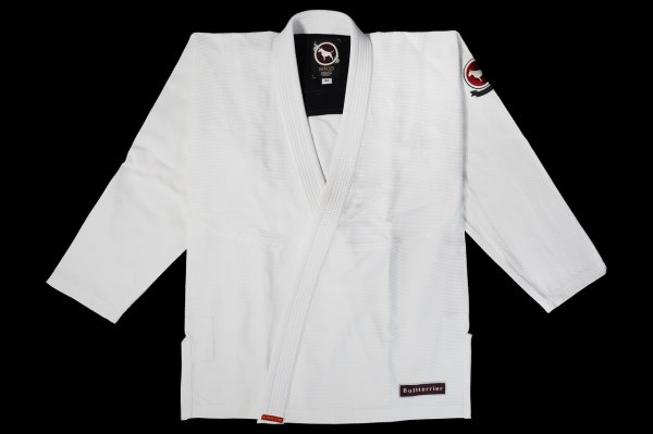 Photo1: BULL TERRIER Jiu-Jitsu Gi Standard RIV White (1)
