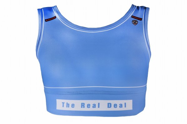Photo5: BULL TERRIER Ladies Bra Top ATLETA Sky (5)