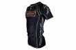 Photo2: BULL TERRIER Rash Guard LIGHTNING Short Sleeve Black (2)