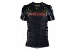 Photo1: BULL TERRIER Rash Guard LIGHTNING Short Sleeve Black (1)