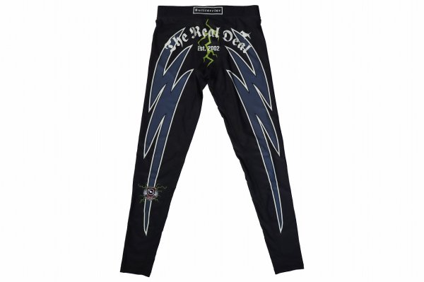 Photo5: BULL TERRIER Long Spats LIGHTNING Black (5)