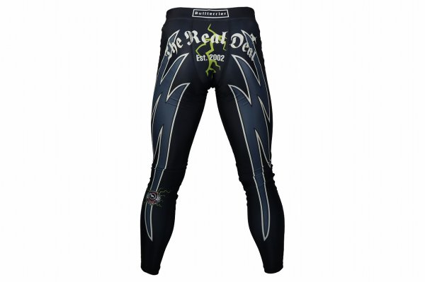 Photo3: BULL TERRIER Long Spats LIGHTNING Black (3)