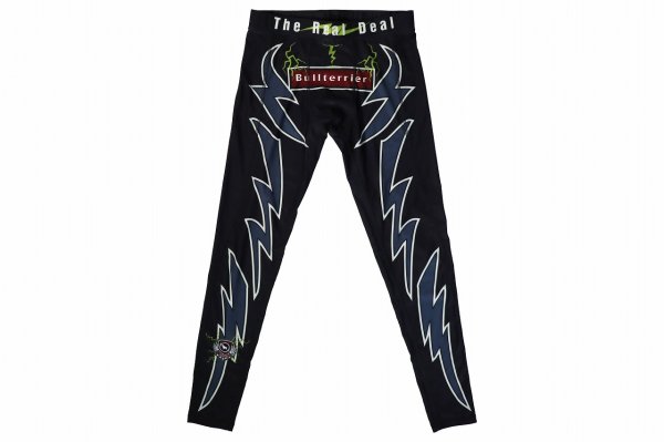 Photo4: BULL TERRIER Long Spats LIGHTNING Black (4)