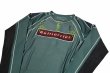 Photo6: BULL TERRIER Rash Guard LIGHTNING Long Sleeve Steel Green (6)