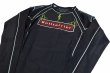Photo6: BULL TERRIER Rash Guard LIGHTNING Long Sleeve Black (6)