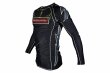 Photo2: BULL TERRIER Rash Guard LIGHTNING Long Sleeve Black (2)
