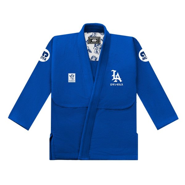 Photo1: MOYA BRAND Jiu-Jitsu Gi ACE BLUE Blue (1)