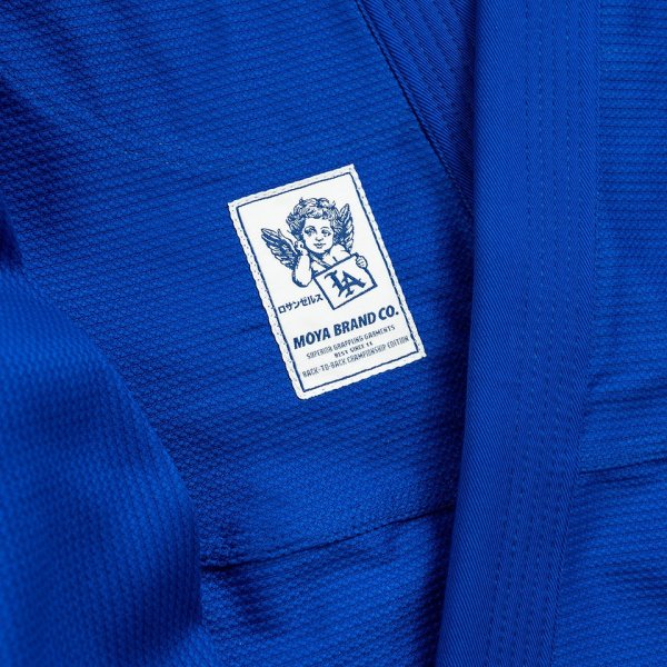Photo13: MOYA BRAND Jiu-Jitsu Gi ACE BLUE Blue (13)