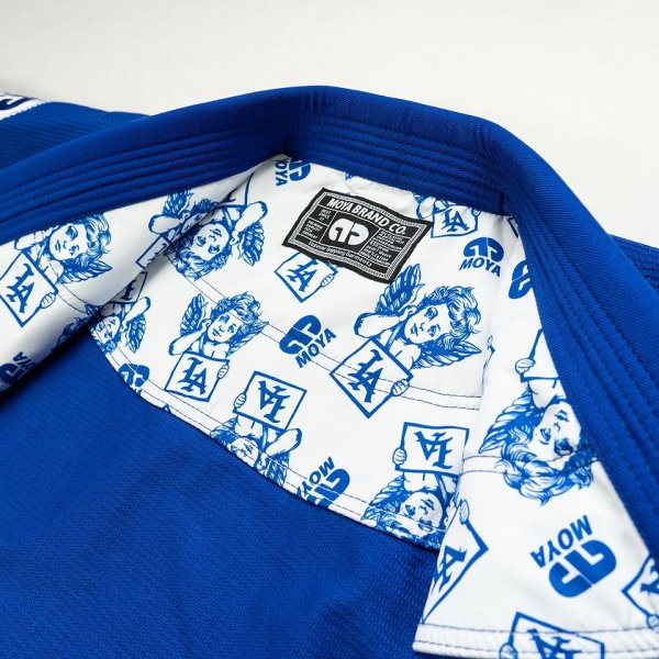 Photo5: MOYA BRAND Jiu-Jitsu Gi ACE BLUE Blue (5)