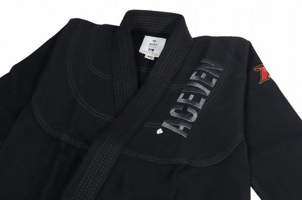 Photo5: ACEVEN Kids Jiu-Jitsu Gi TRADITONAL Black (5)