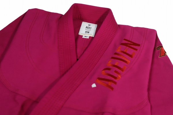 Photo5: ACEVEN Kids Jiu-Jitsu Gi TRADITONAL Pink (5)