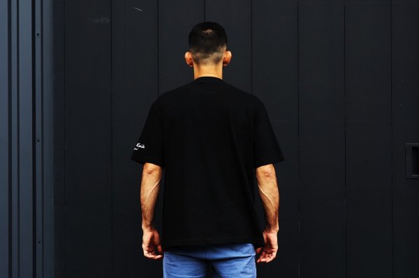 Photo3: BULL TERRIER x KLEBER KOIKE Vou Pegar Big T-Shirt Black (3)