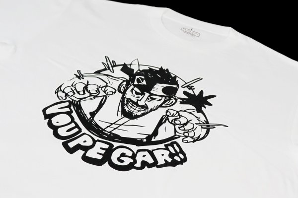 Photo6: BULL TERRIER x KLEBER KOIKE Vou Pegar Big T-Shirt White (6)