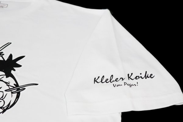 Photo7: BULL TERRIER x KLEBER KOIKE Vou Pegar Big T-Shirt White (7)