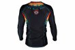 Photo3: BULL TERRIER Rash Guard PAINT Long Sleeve Black (3)