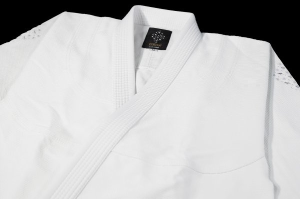 Photo5: BULLTERRIER Jiu-Jitsu Gi LIMITED R White (5)